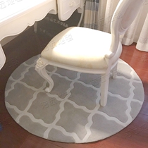 European Style American Nordic Plaid Light Extravagant Round Carpet Living Room Tea Table Bedroom Book Room Swivel Chair Chinese handmade custom