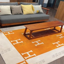 Orange Harbor Style Light Extravaganza Nordic Modern American Living Room Tea Table Bedroom Bedside Book Room Handmade Carpet Custom