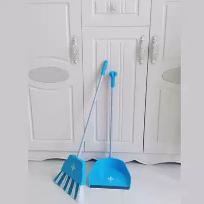 Creative household baby small dustpan plastic hand-held children's broom broom dustpan combination set for primary school students cute
