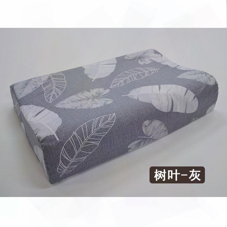 Breathable cotton pillowcase massage latex pillowcase 58x35 rubber pillowcase
