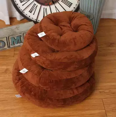 Tatami upholstered meditation mat meditation mat large, medium and small thickened cushion cotton linen futon round cloth window sill