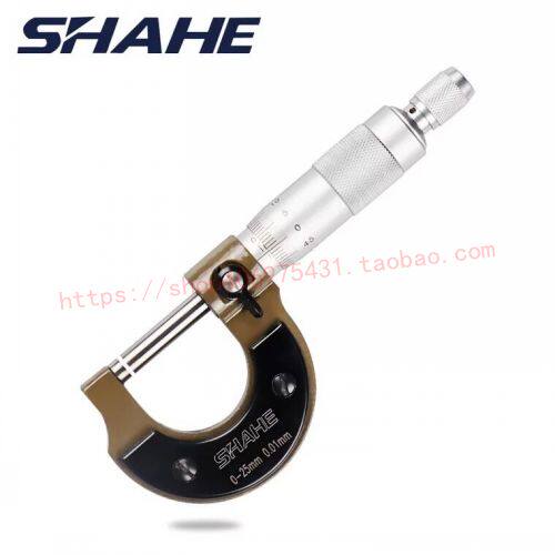 SHEHE triple and outer diameter micrometer 0-25-50-75-100-125-150-175-200mm spiral measuring tool