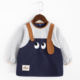 Baby thin coverall pure cotton waterproof bib carrier style