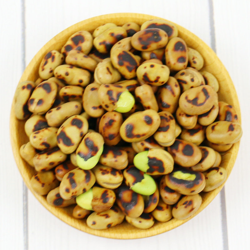 Hunan special green heart silkworm beans Baoshan Mountain raw flavor stir-fried silkworm bean dry fried iron core bulk Yunnan snacks 5 catts of special hard-Taobao