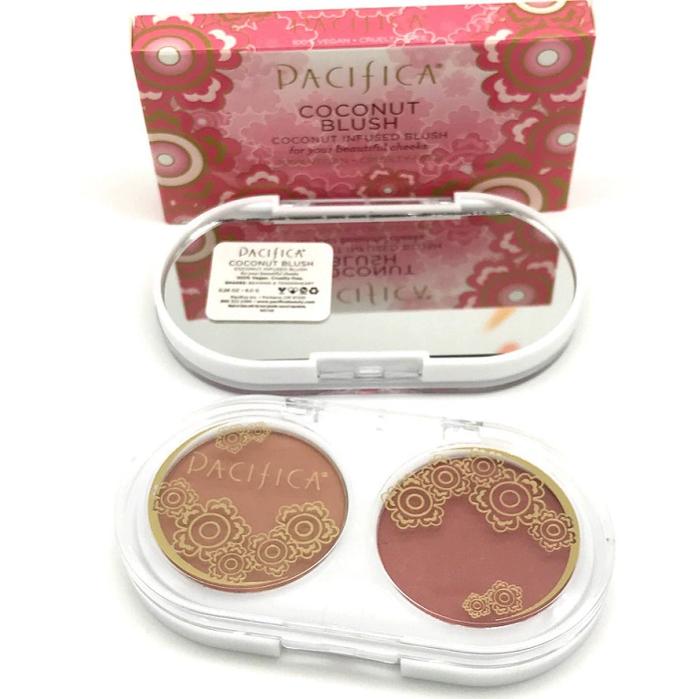 Clearance Pacifica COCONUT BLUSH US Pacifica dầu dừa hai màu má hồng sản phẩm mới - Blush / Cochineal