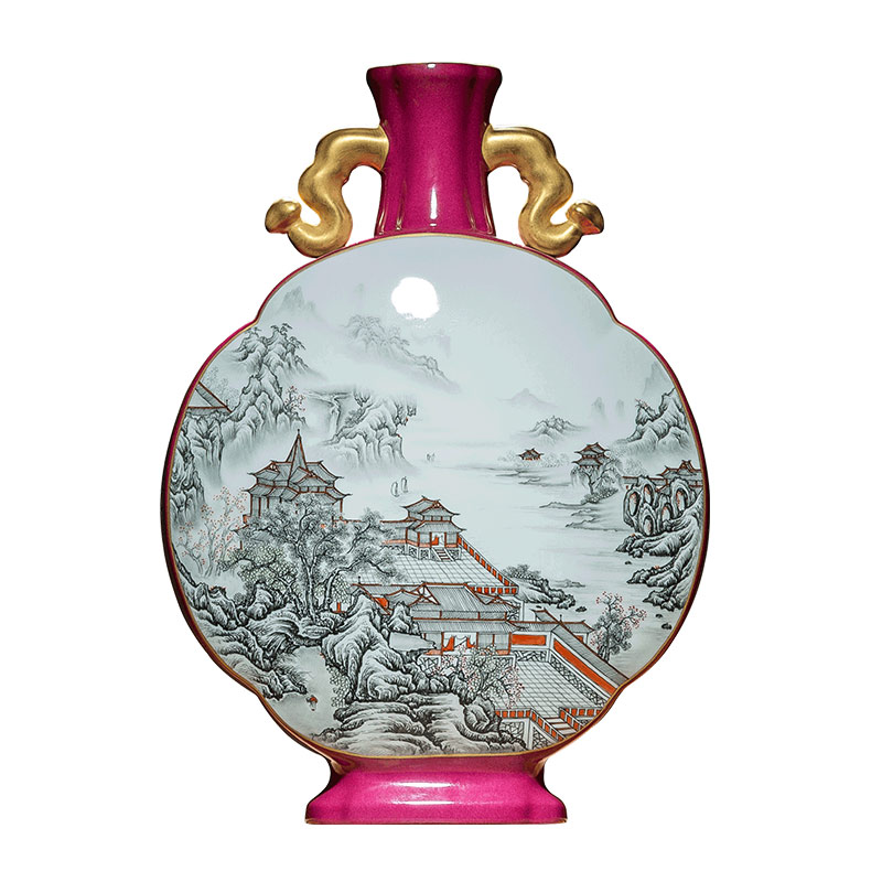 Better sealed up with jingdezhen antique hand - made ceramic vase furnishing articles sitting room the best ear bian floret bottle of bottle of Chinese art