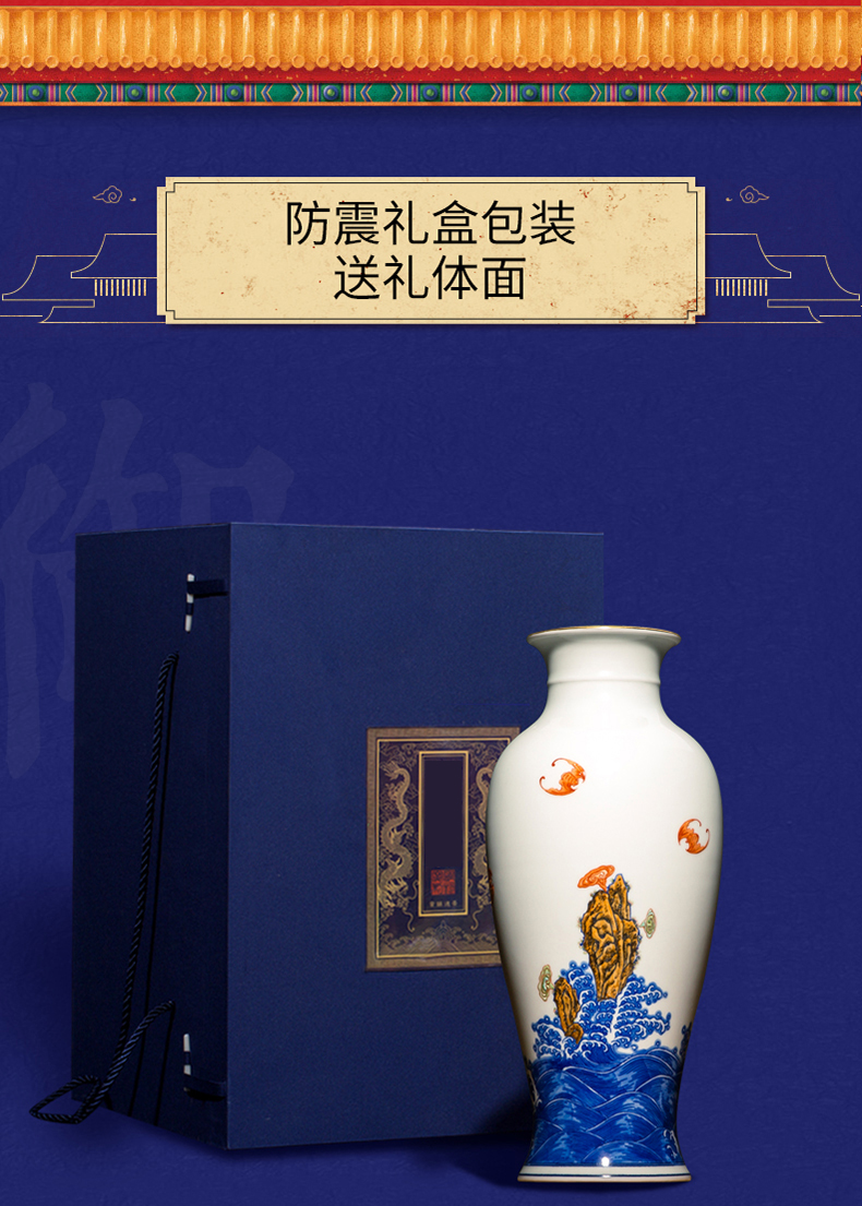 Better sealed up with porcelain of jingdezhen ceramic vases, goddess of mercy bottle furnishing articles home sitting room porch antique small rich ancient frame