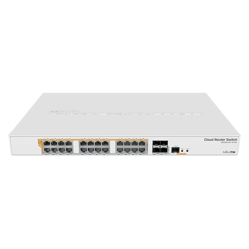 MikroTik CRS328-24P-4S RM 4-Port 10 Gigabit 24-port POE Gigabit Intelligent Managed Switch