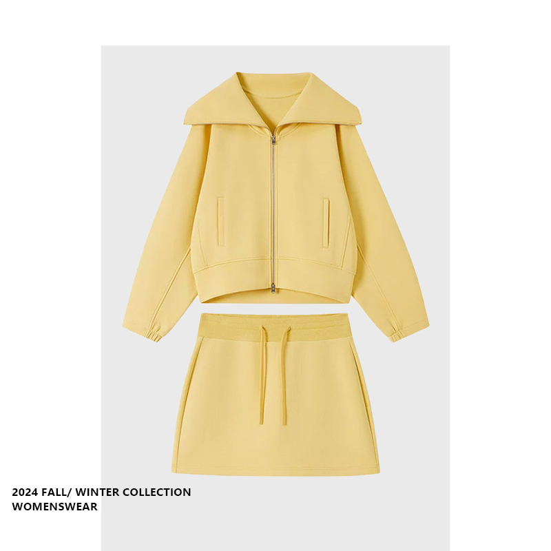 Forever 21 Airy Large Lapel Casual Sweatshirt Women's Jacket Fashionable Suit 2026 Summer New Style