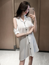 Sleepwear Womens Summer Ice Silk Thin SEXY SHORT SLEEVE SLEEPING DRESS 2022 New sweet and cute family to turn over home clothes