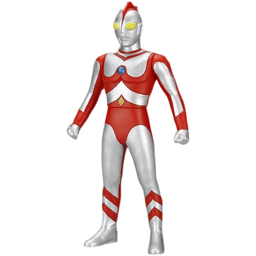 Bandai, Ultra, Ультрамен Тига, игрушка, герои из мягкой резины, классическая кукла, ностальгия