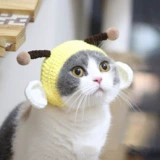 Шлем, трикотажная шерстяная милая шапка, аксессуар для волос, популярно в интернете