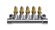  DALOMA centralized lubrication system Current limiting resistance proportional distributor