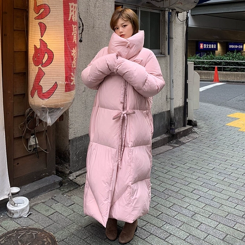 Одеяло, пуховик, зимний бархатный товар, 2020 года, оверсайз, в корейском стиле, утиный пух