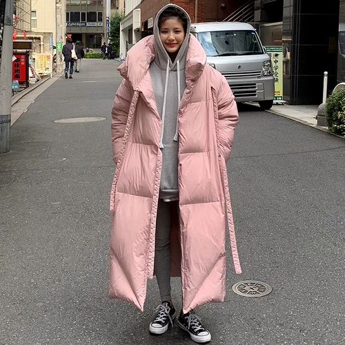 Одеяло, пуховик, зимний бархатный товар, 2020 года, оверсайз, в корейском стиле, утиный пух