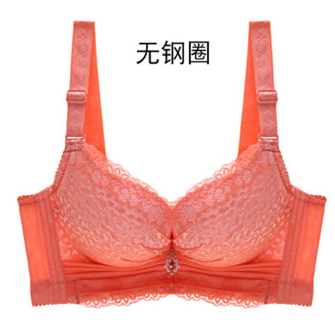 ngực nhỏ tụ tập đồ lót dày nhỏ ngực 6cm tiếp sexy vạt áo ngực siêu dày cho thấy áo ngực lớn mà không cần vòng thép.