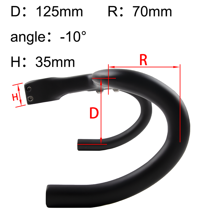 Internal Wiring Road Bicycle Stem Handlebar Carbon Integrated Handlebars THBL06 Internal Wiring Road Bicycle Stem Carbon Integrated Handlebars THBL06