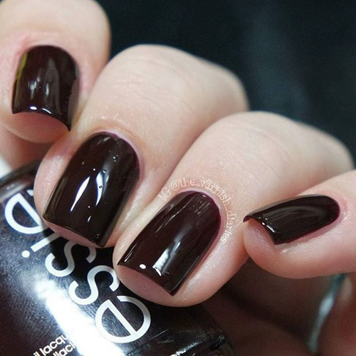 Американский лак для ногтей Эсси искренне 249 злой черной вишневой вишне