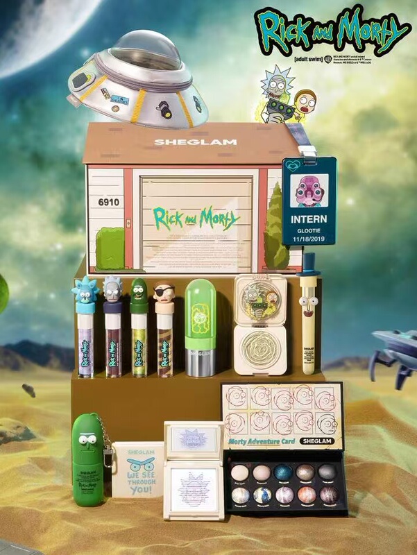 In Stock Sheglam Collaboration with Rick and Morty Rick and Morty Earth Eyeshadow Universe Lip Gloss Powder Compact In Stock Sheglam Collaboration with Rick and Morty Rick and Morty Earth Eyeshadow Universe Lip Gloss Powder Compact