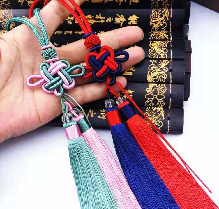 Fine Chinese knot send beads small gourd jewelry accessories Accessories Filial piety elderly hobby handmade gifts