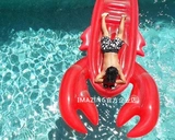 Красный сексуальный плавательный круг, водная надувная игрушка для двоих, Amazon
