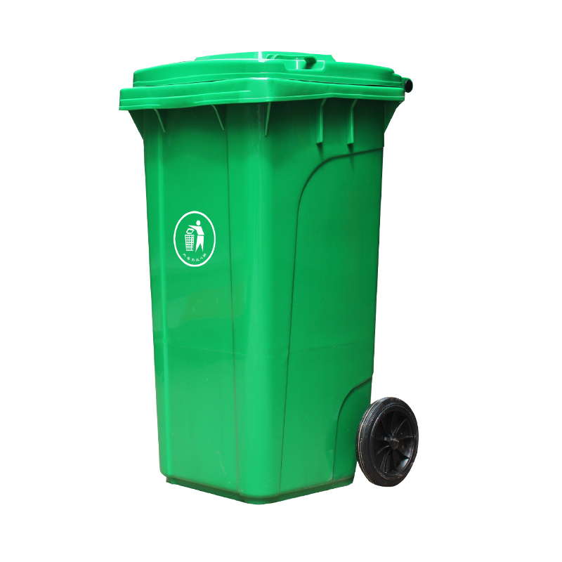Jinbao Outdoor Trash Can, Large Size, Household Sanitation, with Lid, Restaurant Kitchen, Swing Lid, Plastic, Large Size, Trailer Trash Bin