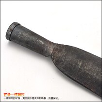 Excavation bee bucket artifact digging semi-round chisel straight-shaped small shovel large half round chisel roadbed geotechnical irrigation sand tube digging carpentry