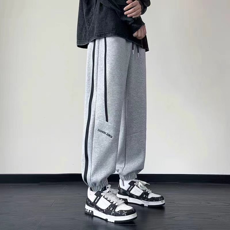 Trendy Jogger Pants for Boys, Autumn and Winter 2026 New Style, Junior High School Boys' Pants, Stylish Long Pants