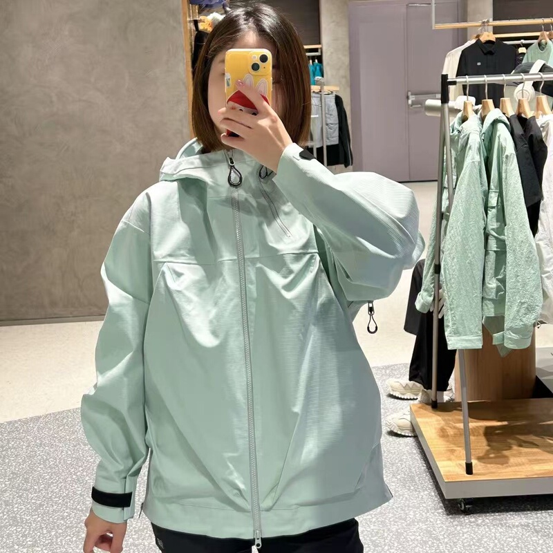 2025 Autumn/Winter New Liu Shishi Style Jacket Kl Unisex Outdoor Sports Windproof Waterproof Hardshell Jacket