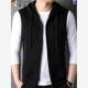 Woodpecker sweatshirt vest for men spring and autumn new cardigan hooded vest vest casual sleeveless vest jacket