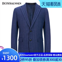 BOSSsunwen BOSSsunwen mens autumn new blazer counter with the same business slim jacket men