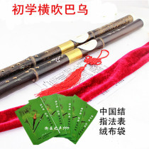 Yunnan musical instrument purple bamboo horizontal blow bau detachable F-key G-key bau national musical instrument monopoly direct selling learning