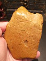 Changhuatian yellow rough ornaments have a full shape atmospheric color and meat quality pure yellow special collection TH838