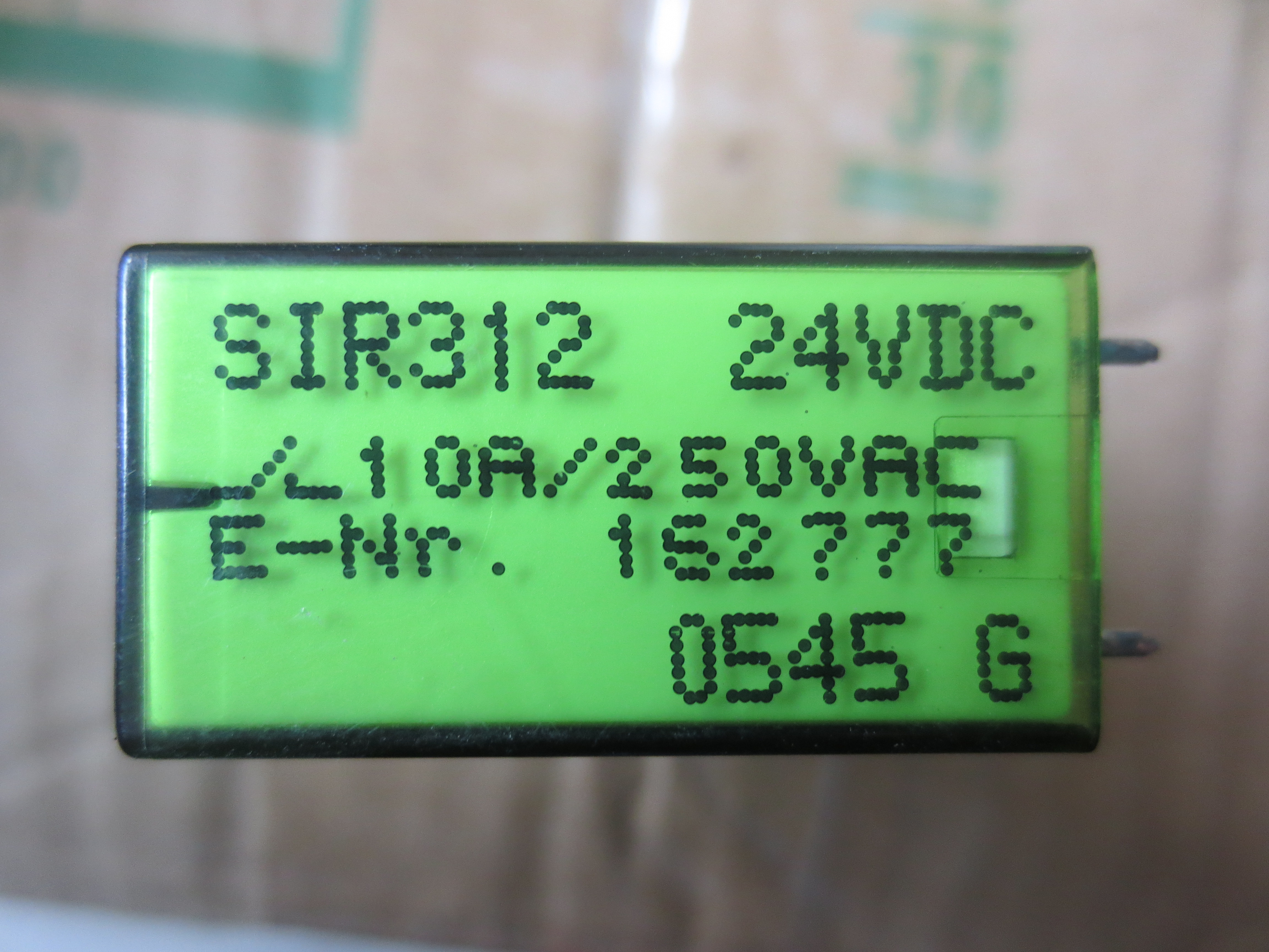 Original Swiss ELESTA RELAYS safety relay SIR312 SIR312P DC24V