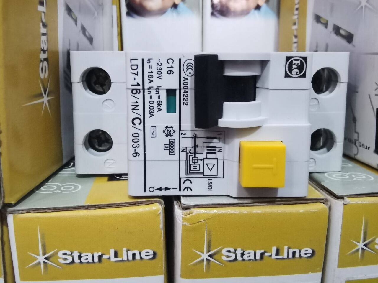 Small leakage protection circuit breaker 16A original Golden clock Muller LD7-16 1N C 003-6 quantity big discount