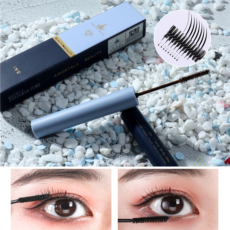 9 2 Ermujia Mascara Waterproof slender curling ultra-fine brush head