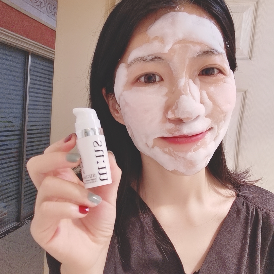 9 22 Crystal Clear Skin Rejuveno White Bubble Mask 10ml Bubble Cleansing Mask