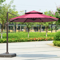 Outdoor beach umbrella 3 m Roman umbrella outdoor umbrella large sun umbrella courtyard umbrella outdoor garden security umbrella balcony umbrella