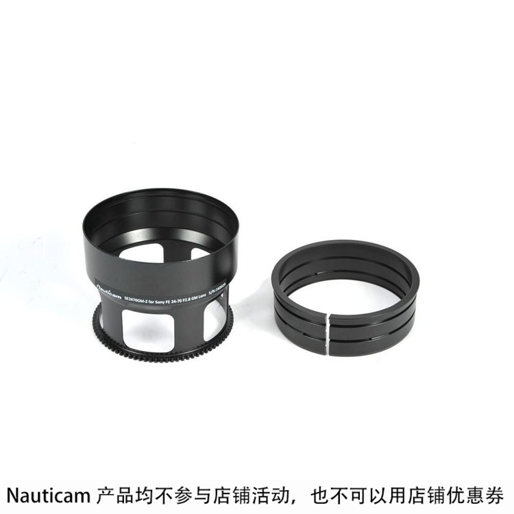 Nauticam 37155 zoom ring with Sony SEL16 35GM FE F2 8 wide-angle zoom lens