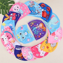 Factory direct selling childrens swimming caps cute cartoon boys and girls universal kids baby toddler comfortable swimming cap