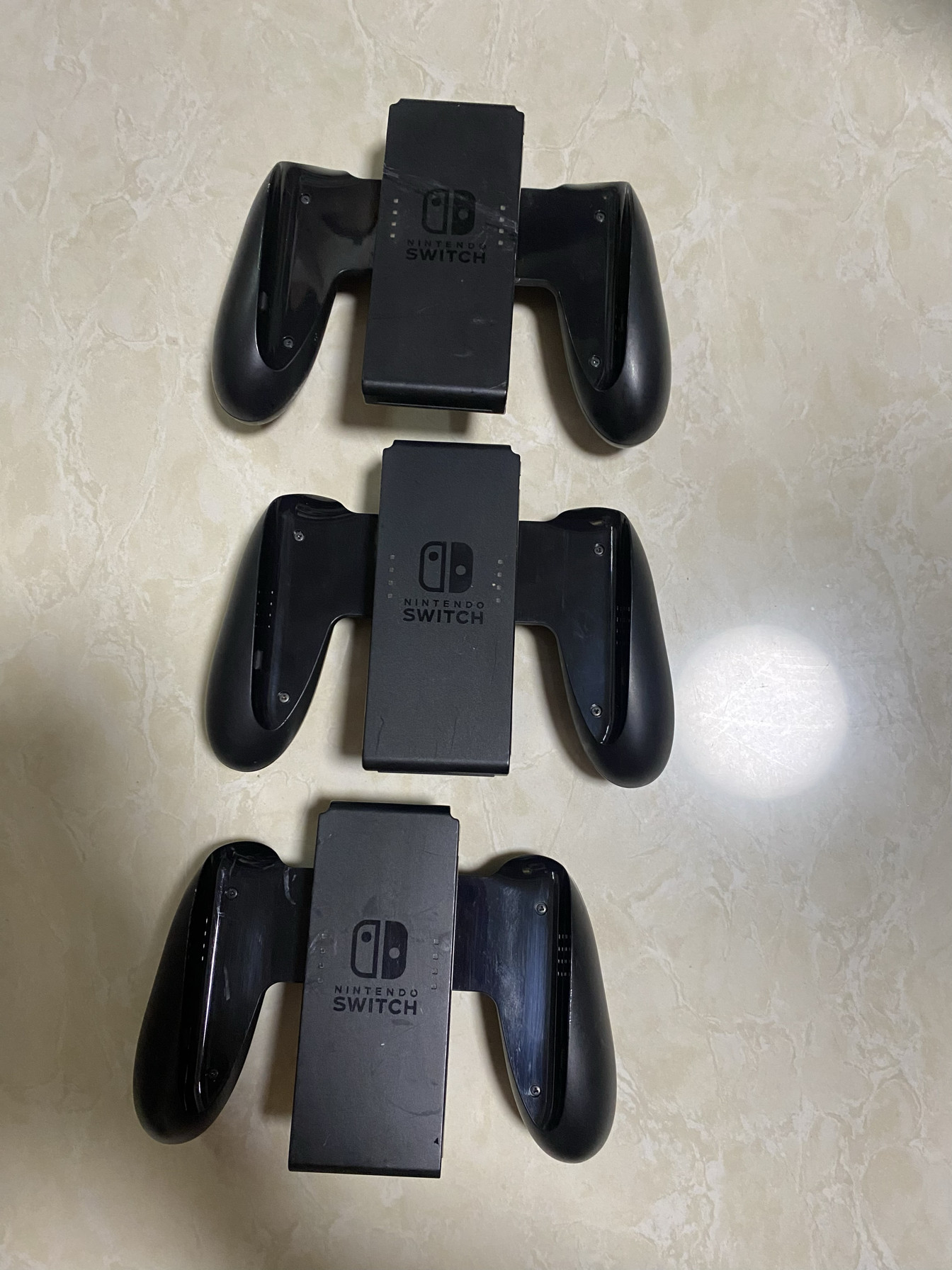 Джойстик 原装switch握把 joycon握把纯正品二手狗头支架有划痕介意勿拍