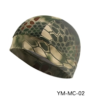 Велосипедная шляпа (узор питона джунглей) ледяной рукав