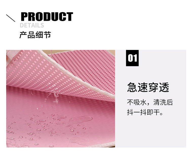 Mèo xả thảm vật nuôi mat thảm hộp chống trượt thảm chống trượt giật gân pad mèo thảm mèo lồng mat - Cat / Dog hàng ngày Neccessities Bát ăn inox cho chó