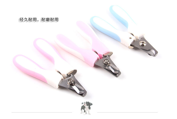 Pet kéo móng tay với liềm chó clipper mèo Teddy làm đẹp cung cấp chó nhỏ và vừa - Cat / Dog Beauty & Cleaning Supplies lược gỡ rối lông chó