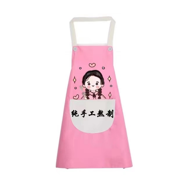 Handmade Ejiao Cake Apron Full set with headscarf Handmade Ejiao cake apron for team use