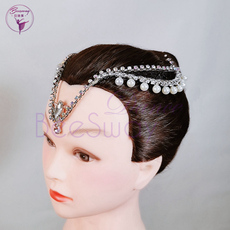 балетные аксессуары 芭蕾舞演出头饰 舞姬幽灵角色皇冠发饰 手工制作头饰个人定制发饰