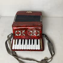 Cant use the old Shanghai accordion second-hand instrument Hundred Latte Accordion Adult Instruments Red Black Key Collection