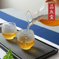 Phong cách Nhật Bản búa mẫu sake nồi thủy tinh rượu sake đặt búa búa rượu vang hầm rượu nhỏ ly nhỏ ly nhỏ ly rượu vang