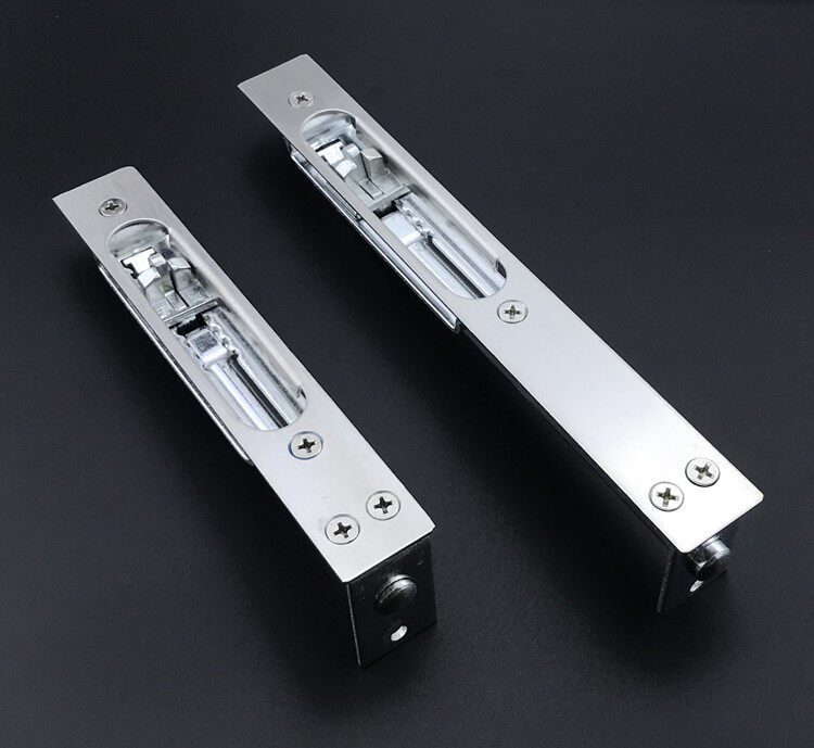 Anti-theft door world hidden bolt multi-gear lengthened double switch door invisible stainless steel central control bolt son mother fire door