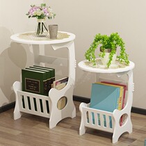 Small coffee table mini glass round table